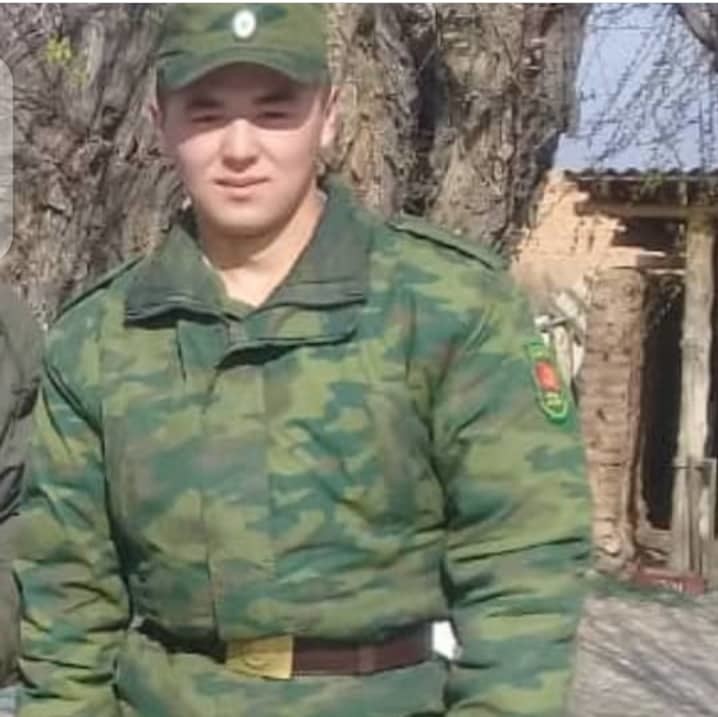 Военнослужащий Наркозу Мамасадыков