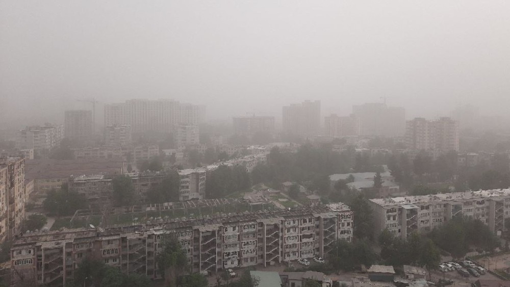 Пыльный Душанбе