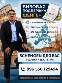 Туристическая виза, шенген